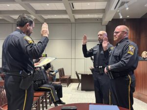 HPD welcomes new officer, celebrates promotions