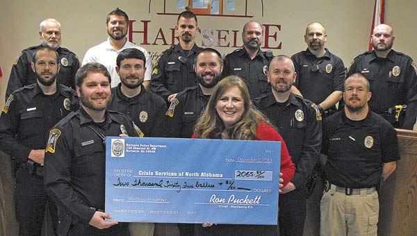 Bearded officers raise $2k for charity - The Hartselle Enquirer | The ...